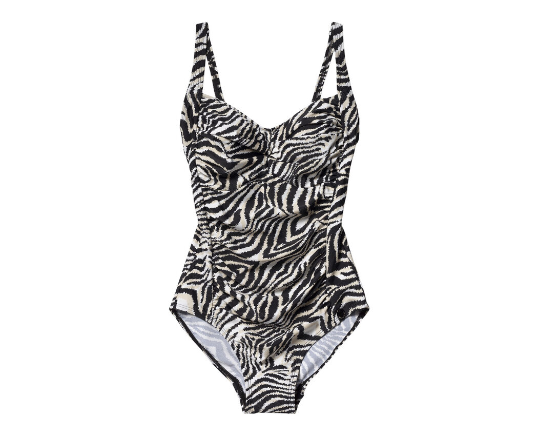 Zebra Potenza swimsuit Offwhite/Black 40 